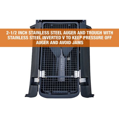 Image showing 7 th Buyers Products SaltDogg 2 cu. yd. Capacity 30 ft. Electric Poly Hopper Spreader with Auger