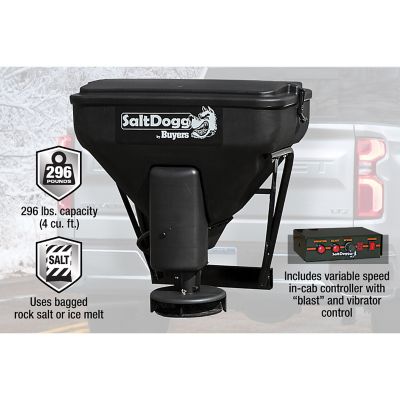 Image showing  SaltDogg 4 cu. ft. Capacity 30 ft. Electric Poly Tailgate Spreader for 2 in. Receivers