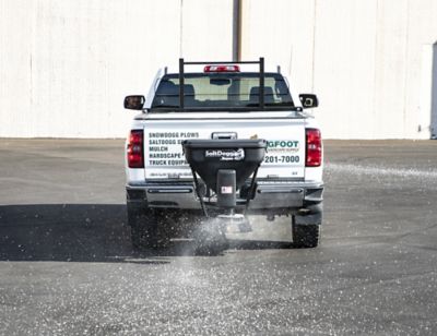 Image showing 9 th Buyers Products SaltDogg 4 cu. ft. Capacity 30 ft. Electric Poly Tailgate Spreader for 2 in. Receivers