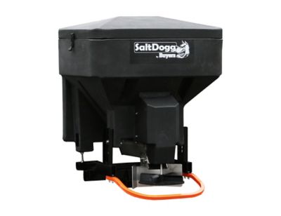 SaltDogg 8 cu. ft. Capacity 30 ft. Polymer Electric Tailgate Spreader, Black, TGS03