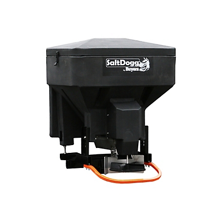 SaltDogg 8 cu. ft. Capacity 30 ft. Polymer Electric Tailgate Spreader, Black, TGS03