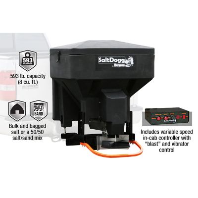 Image showing  SaltDogg 8 cu. ft. Capacity 30 ft. Electric Poly Tailgate Spreader for 2 in. Receivers