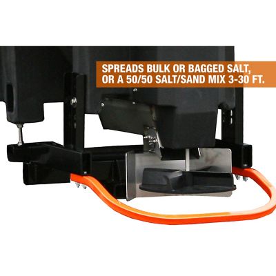 Image showing 6 th Buyers Products SaltDogg 8 cu. ft. Capacity 30 ft. Electric Poly Tailgate Spreader for 2 in. Receivers