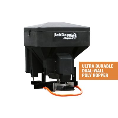 Image showing 7 th Buyers Products SaltDogg 8 cu. ft. Capacity 30 ft. Electric Poly Tailgate Spreader for 2 in. Receivers