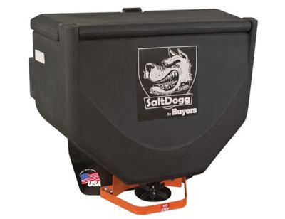 SaltDogg 10 cu. ft. Capacity 30 ft. Polymer Electric Tailgate Spreader, Black