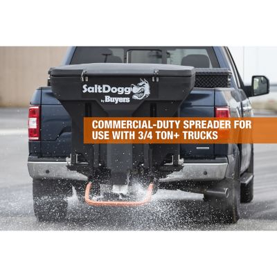 Image showing  SaltDogg 11 cu. ft. Capacity 30 ft. Electric Poly Tailgate Spreader for 2 in. Receivers