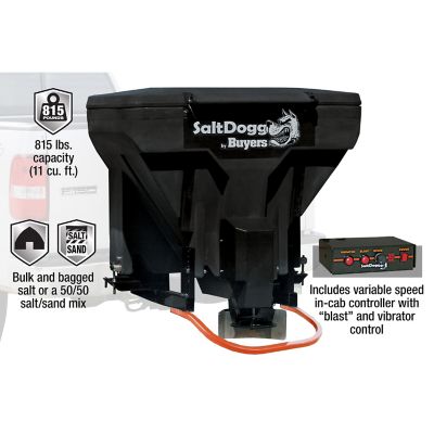 Image showing  SaltDogg 11 cu. ft. Capacity 30 ft. Electric Poly Tailgate Spreader for 2 in. Receivers