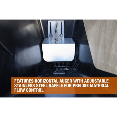 Image showing  SaltDogg 11 cu. ft. Capacity 30 ft. Electric Poly Tailgate Spreader for 2 in. Receivers