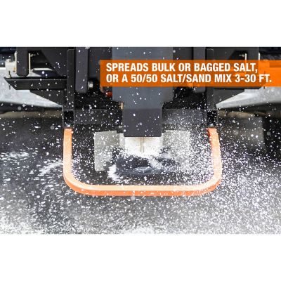 Image showing 7 th Buyers Products SaltDogg 11 cu. ft. Capacity 30 ft. Electric Poly Tailgate Spreader for 2 in. Receivers
