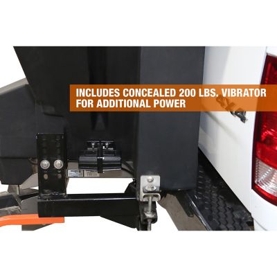 Image showing 8 th Buyers Products SaltDogg 11 cu. ft. Capacity 30 ft. Electric Poly Tailgate Spreader for 2 in. Receivers