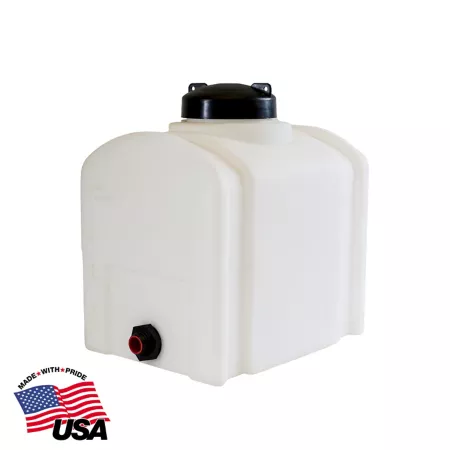 Buyers Products 8 gal Dome-shaped non-flammable liquid storage tank Water Storage Tanks