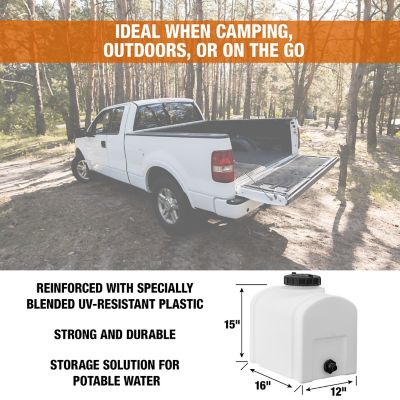 Image showing 5 th Romotech 8 gal. Domed Water Tank, Natural