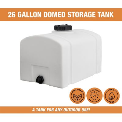 Image showing  16 gal. Domed Water Tank, Natural