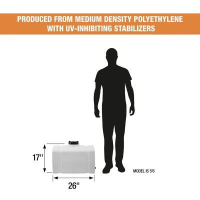 Image showing Romotech 26 gal. Domed Non-Flammable Liquid Storage Tank