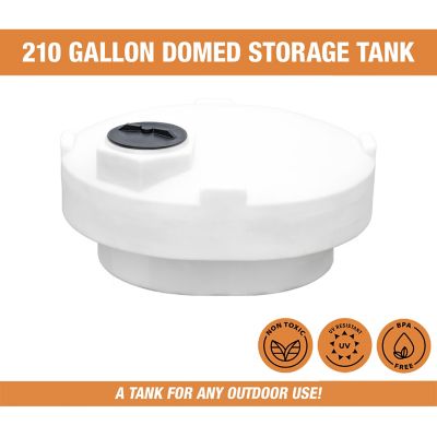 Image showing  210 gal. Pickup Truck Water Tank, Natural