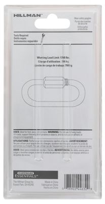 Image showing  Hardware Essentials 5/16 in. Zinc-Plated Quick Links, 6-Pack