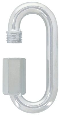 Image showing  Hardware Essentials 5/16 in. Zinc-Plated Quick Links, 6-Pack