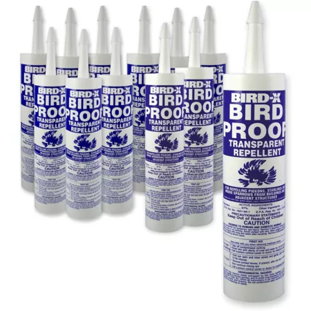 Bird-X 120 oz Bird repellent gel pack of 12 Animal & Rodent Repellent