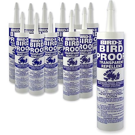 Bird-X 120 oz. Bird-Proof Bird Repellent Gel, 12-Pack