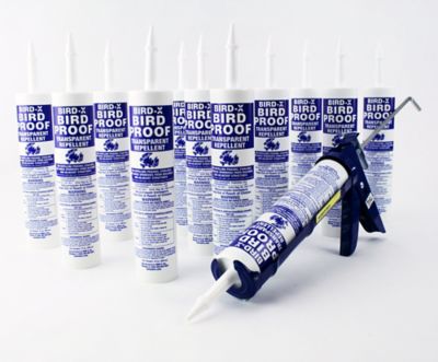 Image showing  120 oz. Bird-Proof Bird Repellent Gel, 12-Pack