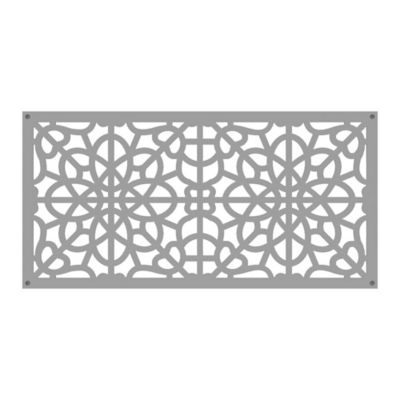 Barrette Outdoor Living 2 ft. x 4 ft. Decorative Screen Panel, Fretwork Clay Awesome design for a decorative screen panel!