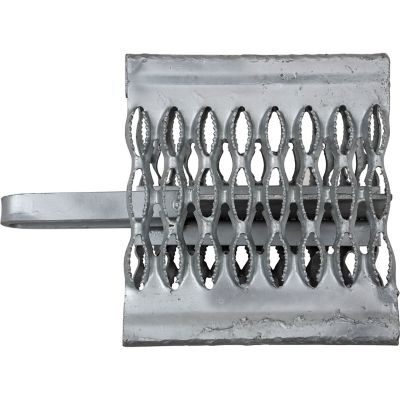 Image showing  Galvanized Serrated Wheel Chock with Handle, 9 in. x 10 in. x 6 in.