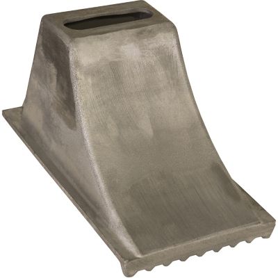 Buyers Products Aluminum Wheel Chock, 8.5 in. x 15 in. x 8.25 in.