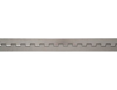 Image showing  72 in. Stainless-Steel Continuous Door Hinge, 0.075 in., 1/4 in. Pin, 2.5 in. Open Width
