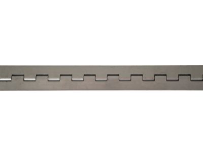 Image showing  72 in. Stainless Continuous Hinge, 3/8 in. Pin, 3.0 in. Open Width
