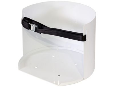 Buyers Products Steel 5 gal. Water Cooler Mount, White