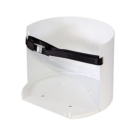 Buyers Products Steel 5 gal. Water Cooler Mount, White