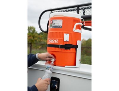 Image showing  5 gal. Steel Water Cooler Mount, White