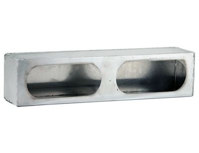 Buyers Products 16.5 in. Dual Oval Stainless Steel Light Box for 6 in. Oval DOT Lights