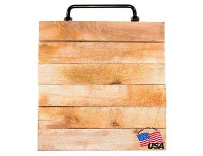 Buyers Products Hardwood Outrigger Pad, 18 in. x 18 in. x 2 in.