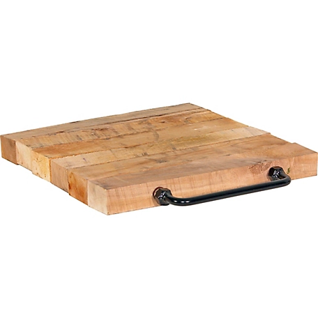 Buyers Products Hardwood Outrigger Pad, 18 in. x 18 in. x 2 in.