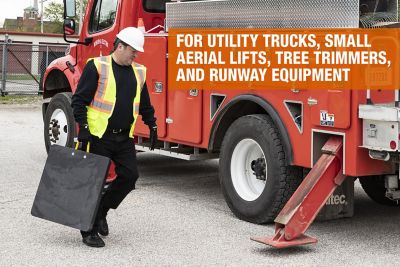 Image showing  24 in. x 24 in. Polymer Outrigger Pad