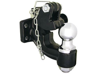 Buyers Products 10 Ton Combination Hitch with Mounting Kit, 2-5/16 in. Ball BH10 Series