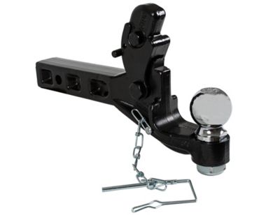 Image showing  2 in. Receiver Combination Hitch with 50mm Ball, 6-Ton Capacity