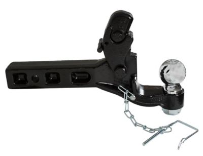 Image showing  2 in. Receiver Combination Hitch with 50mm Ball, 6-Ton Capacity