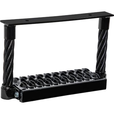Image showing  9 in. x 15 in. x 4.75 in. Deep Powder-Coat Deep Cable Type Truck Step, Black