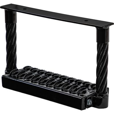Image showing  9 in. x 15 in. x 4.75 in. Deep Powder-Coat Deep Cable Type Truck Step, Black