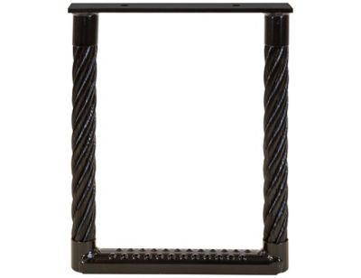 Image showing  15 in. x 12 in. x 1.38 in. Deep Black Powder-Coat Deep Cable Type Truck Step