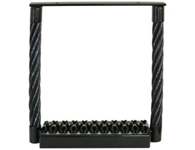 Image showing  15 in. x 15 in. x 4.75 in. Deep Powder-Coat Deep Cable Type Truck Step, Black