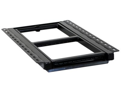 Image showing  19.75 in. x 24.5 in. 2-Rung Retractable Truck Step with Nonslip Treads