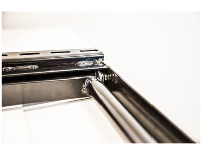 Image showing  19.75 in. x 24.5 in. 2-Rung Retractable Truck Step with Nonslip Treads