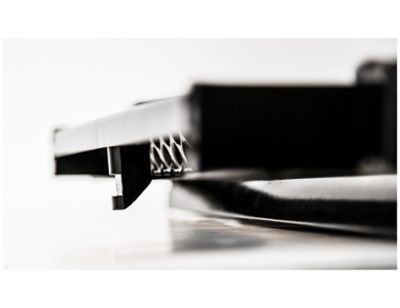 Image showing  19.75 in. x 24.5 in. 2-Rung Retractable Truck Step with Nonslip Treads