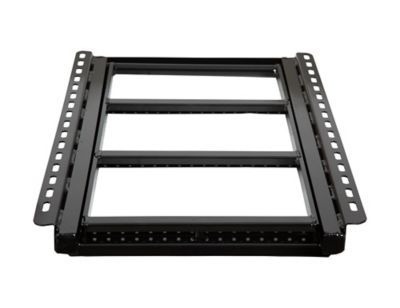 Image showing  20 x 32.5 in. 2-Rung Retractable Truck Step with Nonslip Treads