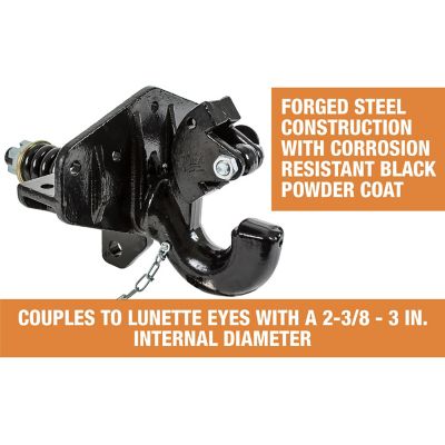 Image showing  15 Ton Swivel Type Pintle Hook with T Bracket