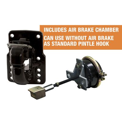 Image showing  50 Ton 10-Hole Air Compensated Pintle Hook with Air Chamber and Plunger