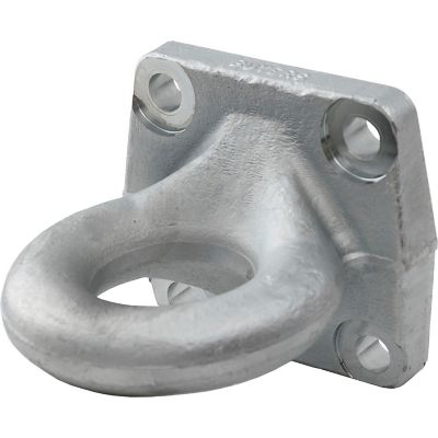 Image showing  3 in. ID Heavy-Duty Forged 4-Bolt Mount Drawbar, Zinc Plated